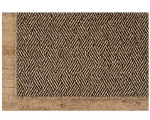 Haven 6 ft. x 9 ft. Natural Basketweave Washable Easy Jute Modern Indoor Outdoor Area Rug