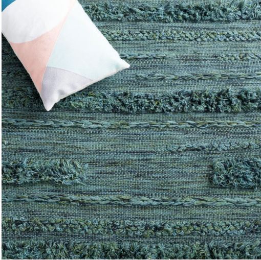 Vermont VRM901 Hand Woven Indoor Area Rug - Dark Green/Black - 9'x12' - Safavieh