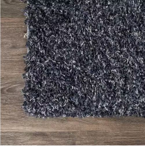 Mercer Shag Plush Denim Blue 8 ft. x 10 ft. Area Rug