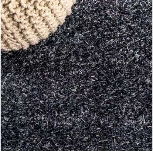 Mercer Shag Plush Denim Blue 8 ft. x 10 ft. Area Rug