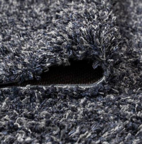 Mercer Shag Plush Denim Blue 8 ft. x 10 ft. Area Rug