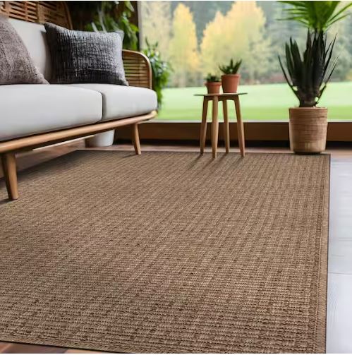 Royal Natural 4 ft. x 6 ft. Solid Indoor Area Rug
