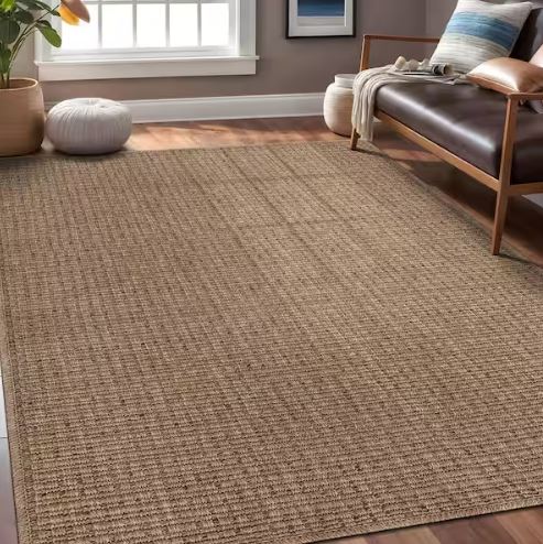 Royal Natural 4 ft. x 6 ft. Solid Indoor Area Rug