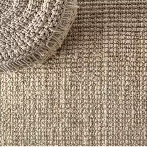 Hiro Hand Woven Chunky Jute Ivory 5 ft. x 8 ft. Area Rug
