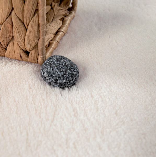 Soft Area Rug Cozy Low-Pile Rug Anti-Slip Solid Color Washable