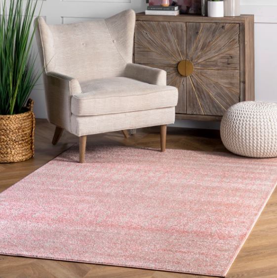 Merillat Moroccan Performance Pink Rug