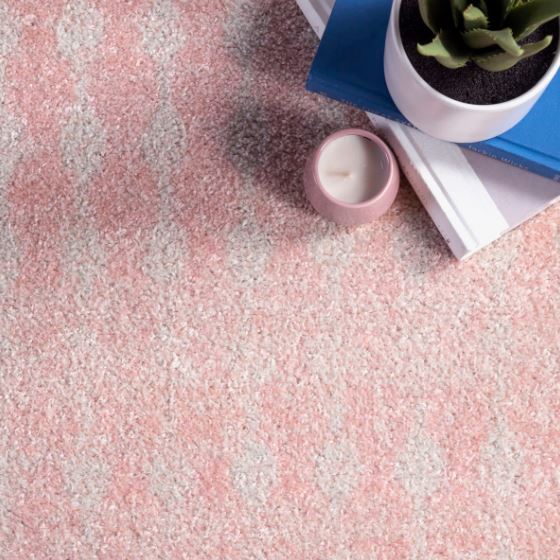 Merillat Moroccan Performance Pink Rug