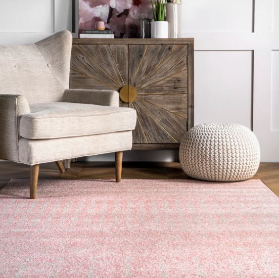 Merillat Moroccan Performance Pink Rug