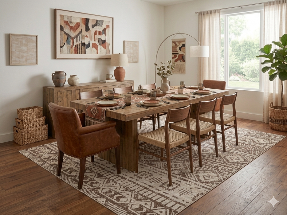 8' x 10' Washable Area Rug