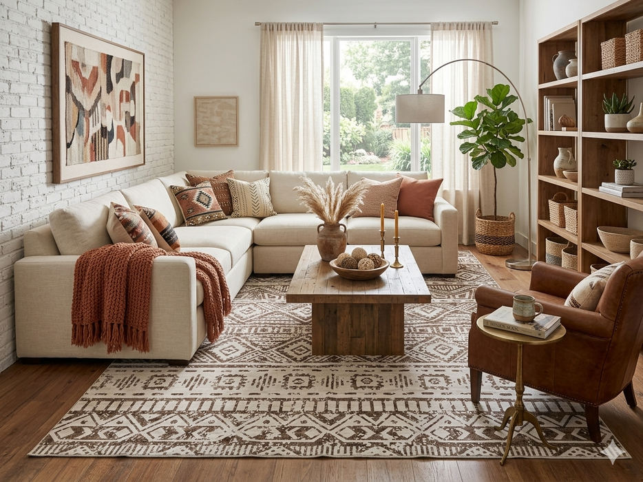 8' x 10' Washable Area Rug