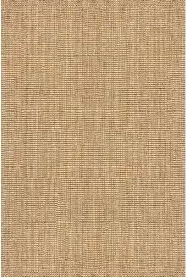 Raleigh Jute Boucle Natural 9 ft. x 12 ft. Area Rug