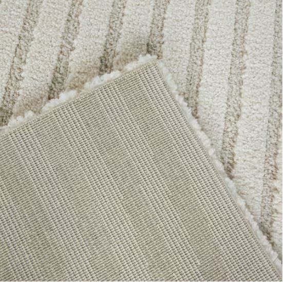 Caserio Cream 9 ft. x 12 ft. Abstract Area Rug