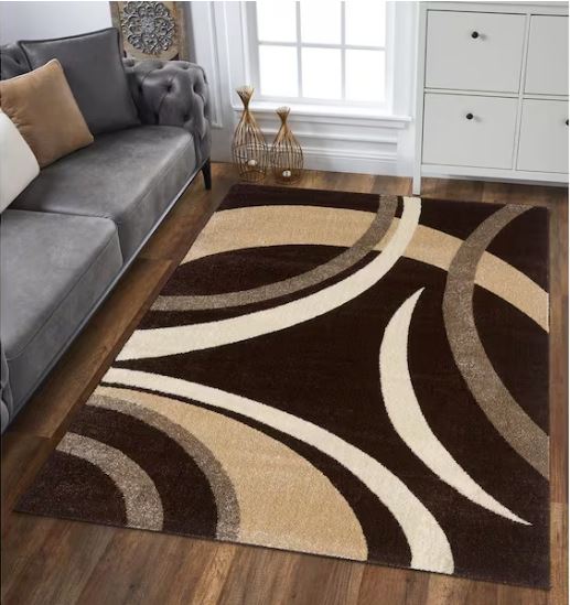 Abigail Brown Graphic 8 ft. x 10 ft. Area Rug