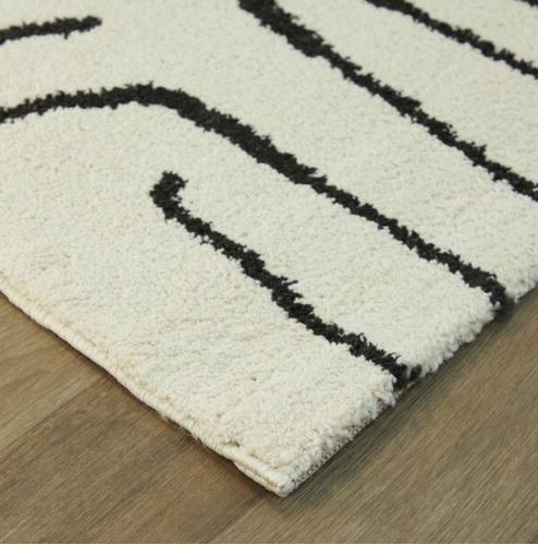 Pollock Cream 7 ft. 10 in. x 10 ft. Abstract Area Rug
