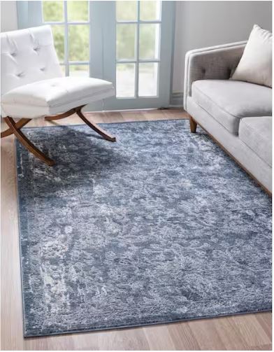 Portland Albany Blue 8 ft. x 10 ft. Area Rug