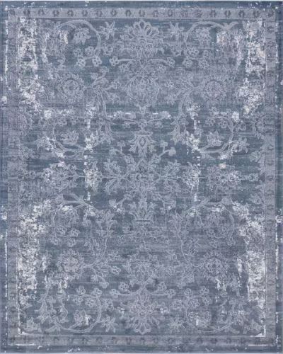 Portland Albany Blue 8 ft. x 10 ft. Area Rug
