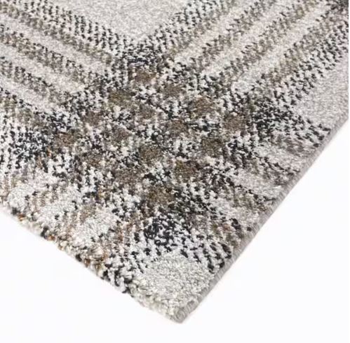 Monte Brown 8 ft. x 10 ft. Plaid Area Rug