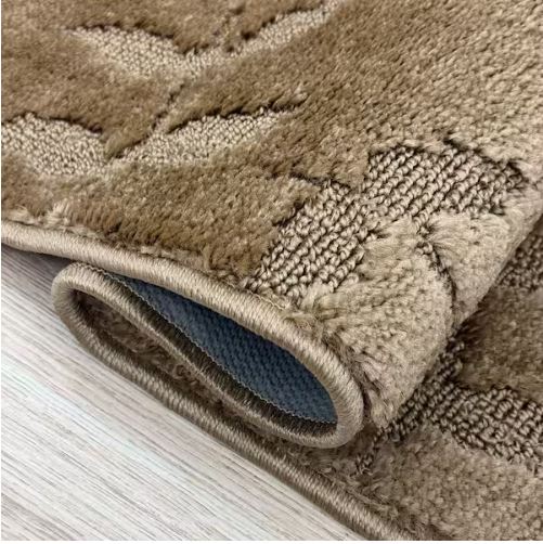 Euro Flowers Beige 26 in. W x 312 in. L Stair Runner 56.41 sq. ft.