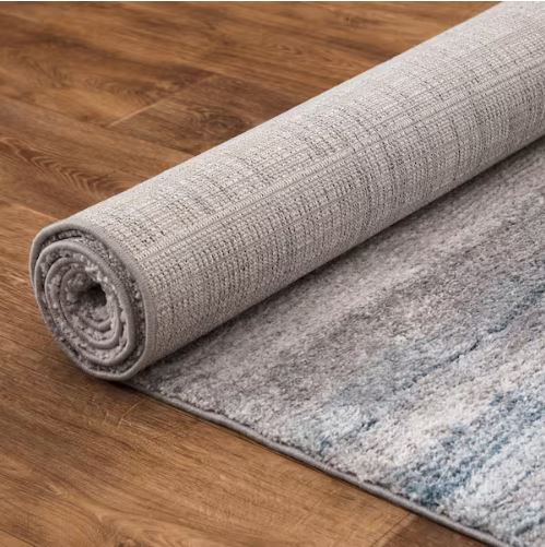 Newshire Blue Ombre 5 ft. x 7 ft. Contemporary Area Rug