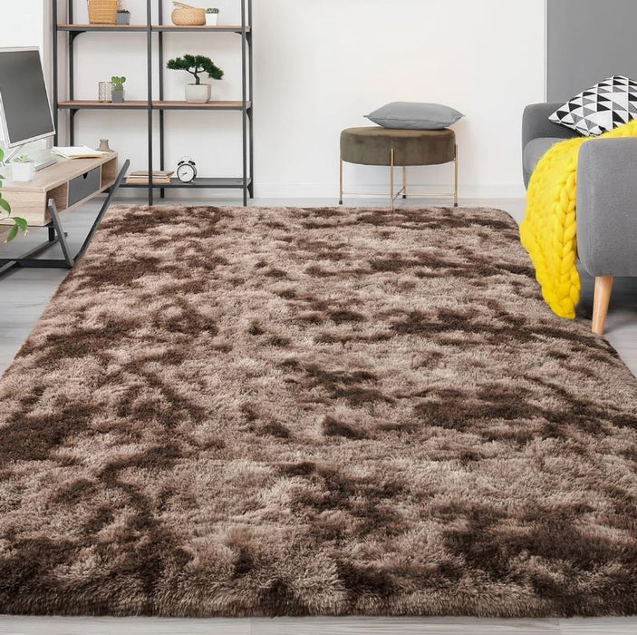 Antonije Tie Dye Shag Area Rug