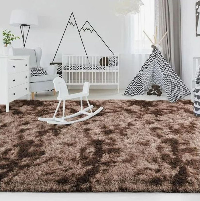 Antonije Tie Dye Shag Area Rug