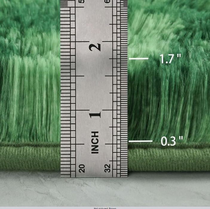 Antonije Tie Dye Shag Area Rug