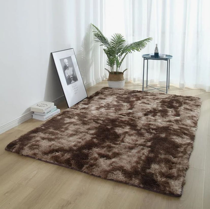 Antonije Tie Dye Shag Area Rug