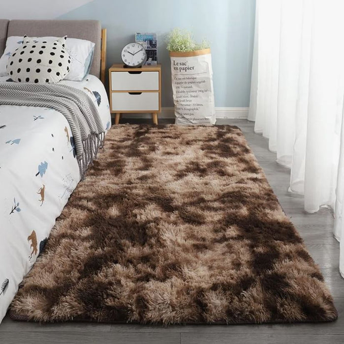 Antonije Tie Dye Shag Area Rug