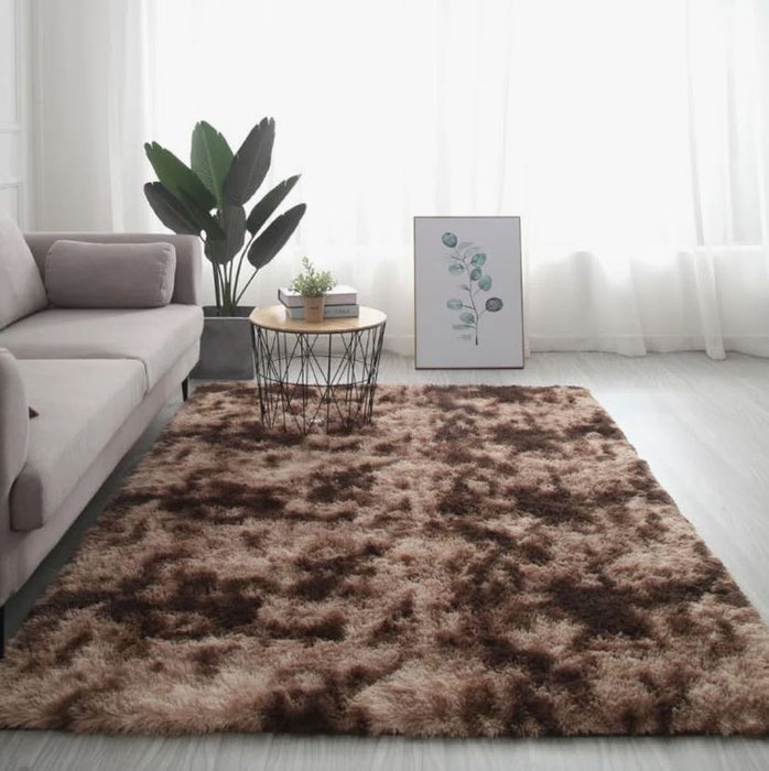 Antonije Tie Dye Shag Area Rug