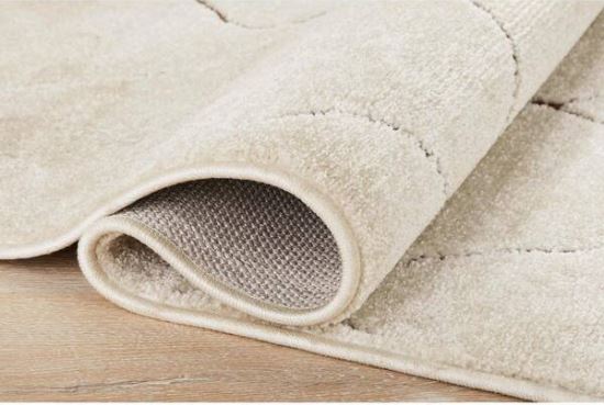Ashton Ivory 7 ft. 10 in. X 10 ft. Geometric Polypropylene Area Rug