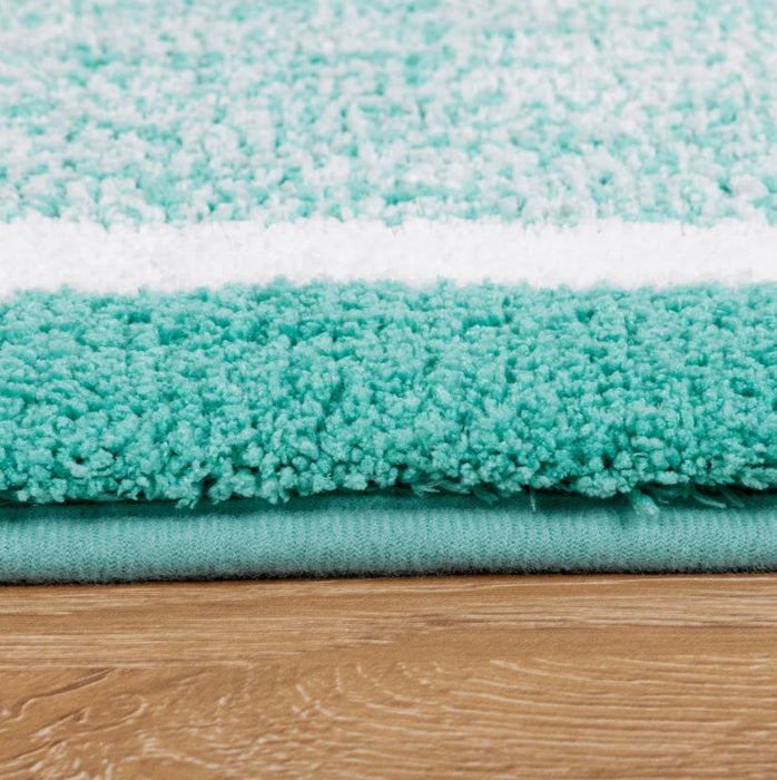 4 Piece Soft Absorbent Microfiber Bath Rug Set with Non-Slip Backing (Set of 4)