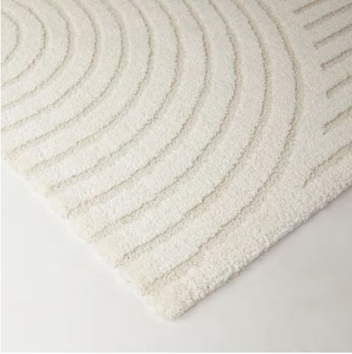Caserio Cream 7 ft. 10 in. x 10 ft. Abstract Area Rug