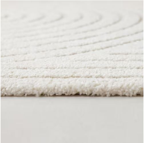 Caserio Cream 7 ft. 10 in. x 10 ft. Abstract Area Rug