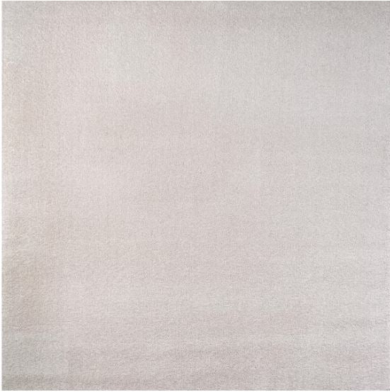 Haze Solid Low-Pile Ivory 7 ft. Square Area Rug