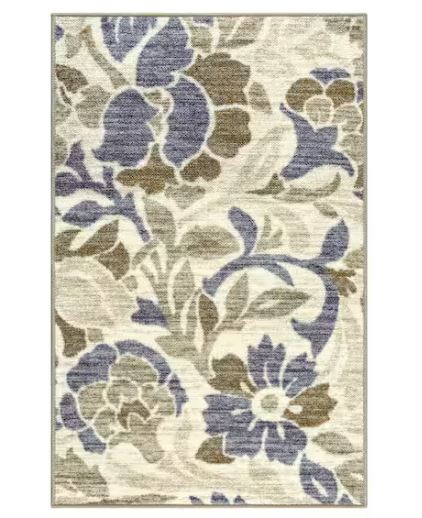 Roselyn 5 ft. x 8 ft. Floral Indoor Non-Slip Area Rug