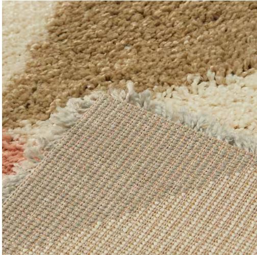 Parler White 5 ft. x 7 ft. Modern Shag Area Rug