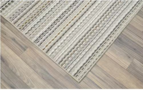 Carnival Stripe Earthtone 5 ft. x 7 ft. Area Rug