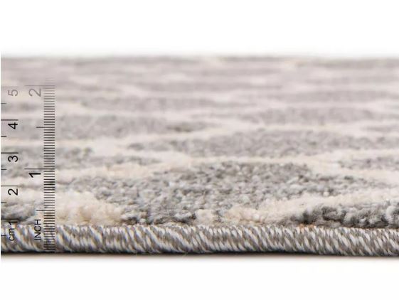 Unique Loom 5' 4 x 6' 1 Trellis Philadelphia Dark Gray Area Rug