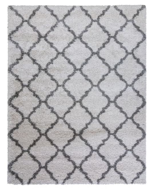 Thomasville Marketplace Luxury Shag Rug Collection, Trellis, 5'3" x 7'5"