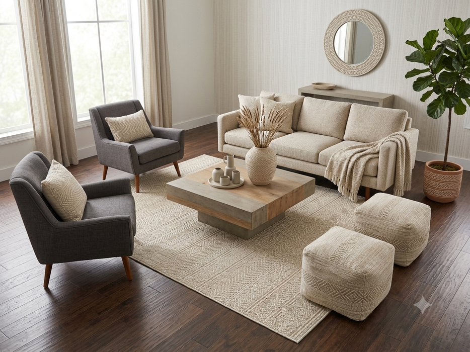 5' x 7' Area Rug