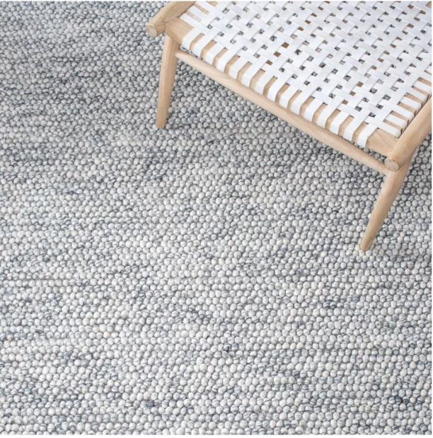 Natura NAT620 Hand Woven Indoor Area Rug - Light Grey/Ivory - 8'x10' - Safavieh