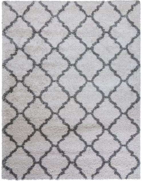 Thomasville Marketplace Luxury Shag Rug Collection, Trellis, 6'6" x 9'6"