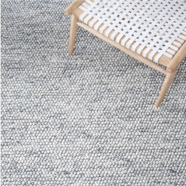Natura NAT620 Hand Woven Indoor Area Rug - Light Grey/Ivory - 8'x10' - Safavieh