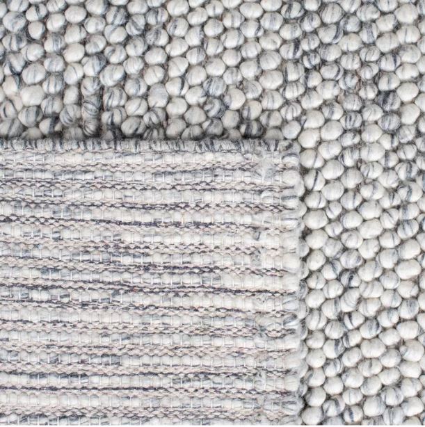 Natura NAT620 Hand Woven Indoor Area Rug - Light Grey/Ivory - 8'x10' - Safavieh