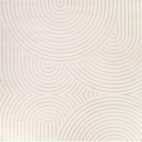 Caserio Cream 7 ft. x 7 ft. Abstract Square Area Rug