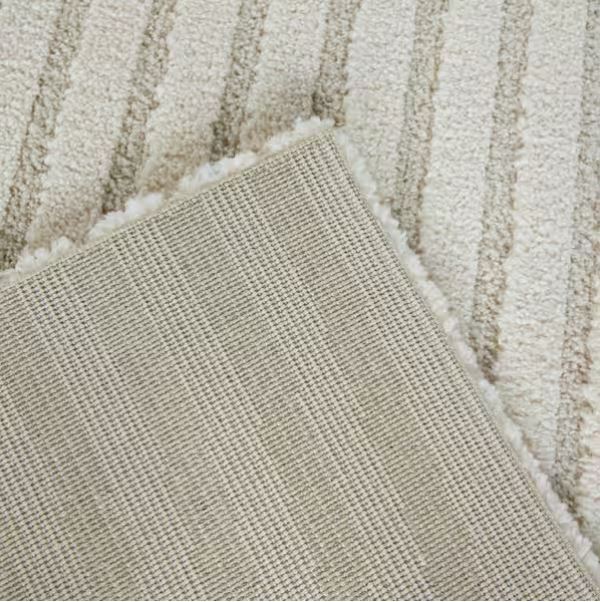Caserio Cream 7 ft. x 7 ft. Abstract Square Area Rug
