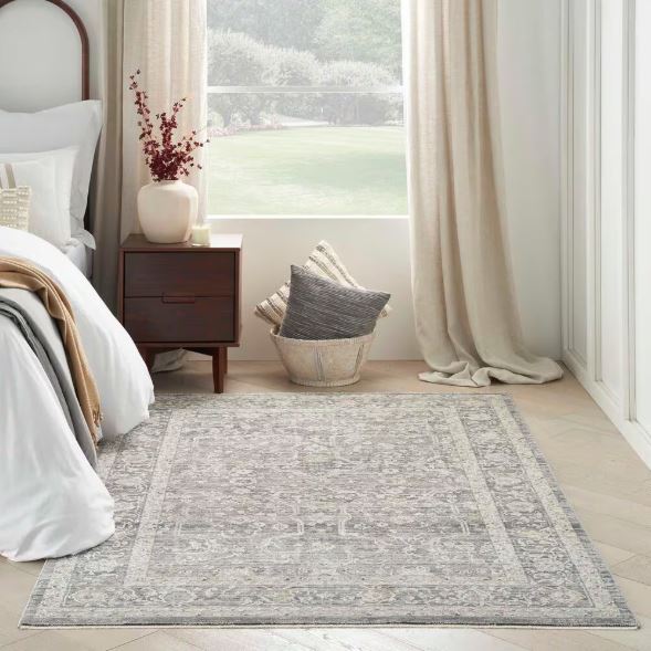 Nourison Lynx 7'10" x 10'1" Slate and Multicolor Area Rug