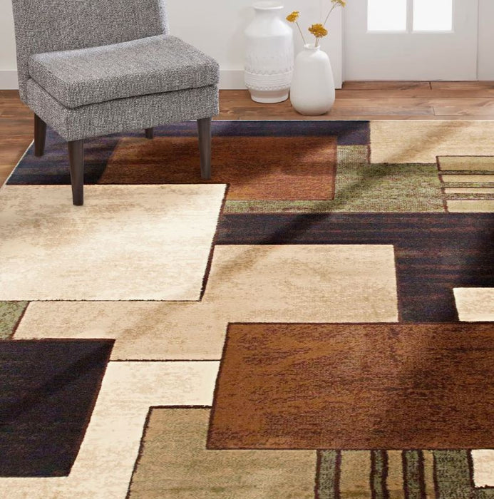 Amalyn Performance Geometric Indoor Rug