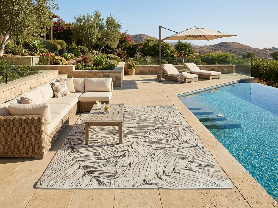 7'10" x 9'2" Indoor/Outdoor Area Rug