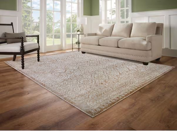 8 ft. x 10 ft. Brown Morrow Area Rug